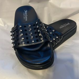Studded Platform slides